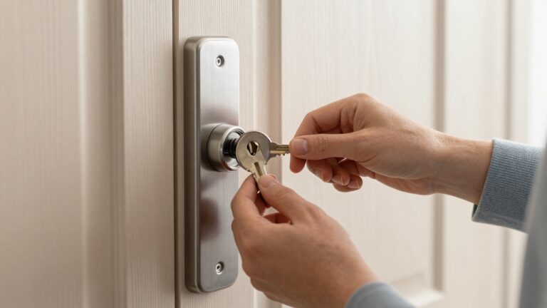 Clé qui accroche dans la serrure, un problème courant de mécanisme