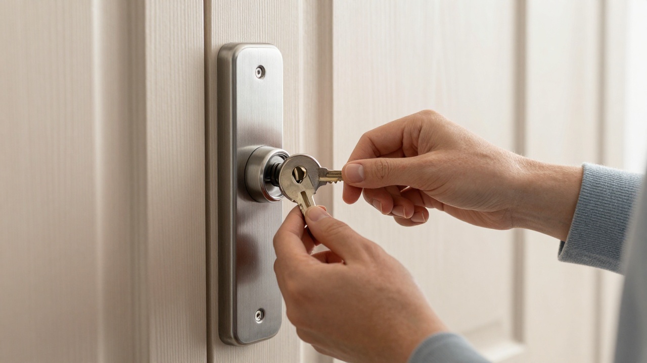 Clé qui accroche dans la serrure, un problème courant de mécanisme