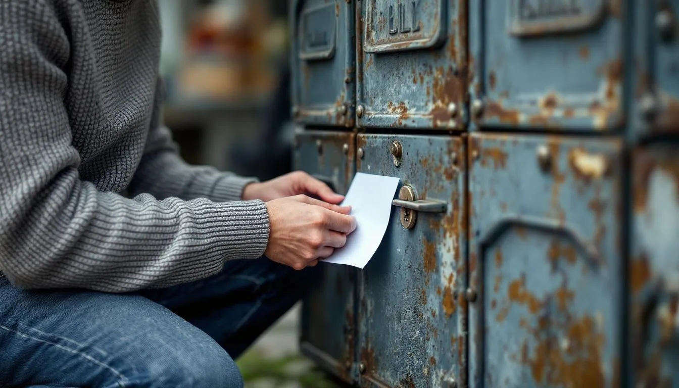 Technique pour crocheter la serrure d'une boîte aux lettres avec précision
